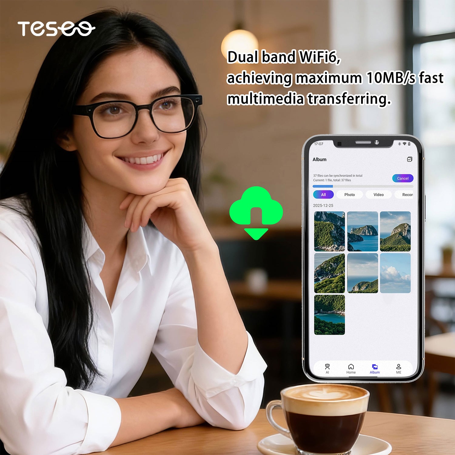 T1 Smart Glasses: AI-Powered, Next-Level Experience